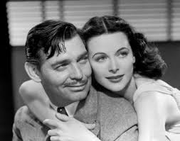 Hedy Lamarr snuggles up to Clark Gable in Boom Town