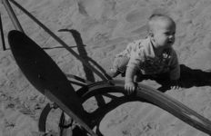 You're never too young to work the farm.
