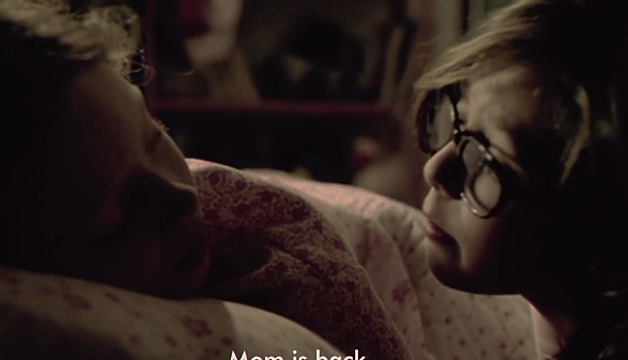 She just needs coffee.