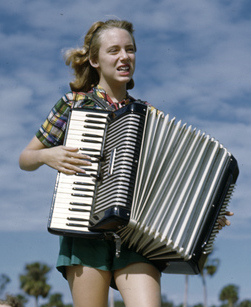 Happy accordion picture