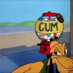 "Gum." It says "Gum."
