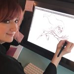Lauren Faust creating