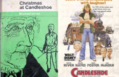 Christmas at Candleshoe book jacket, Candleshoe movie poster