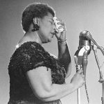 A woman with a powerful voice