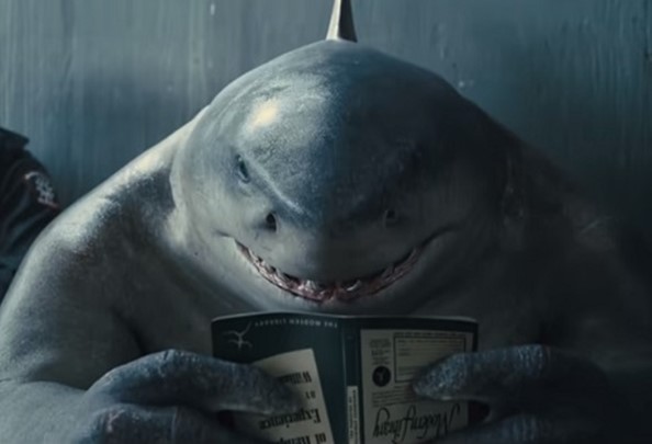 It would be silly if the shark could read.