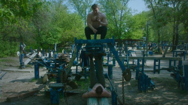 It's easier up here!