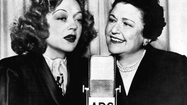 Just a couple of gals gossiping