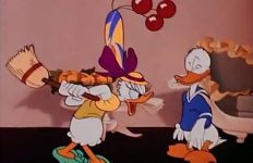 Daisy doesn't like Donald's criticism of her hat