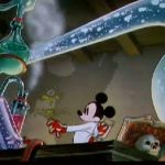 Mickey's lab, with skull