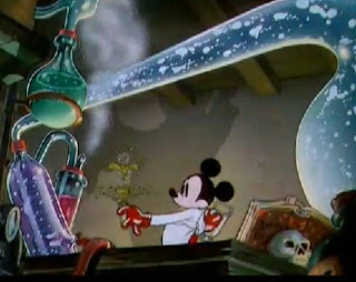 Mickey's lab, with skull