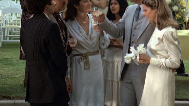 Megan's wedding had no emotional weight