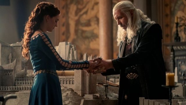 HBO pushes the envelope with House of the Dragon's sexy handshakes.