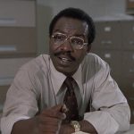 Lecturing Jim Rockford about something