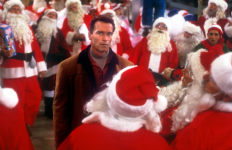 In the closest moment he'll have to Oscar success, Arnold surrounds himself with a room full of old white guys.