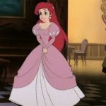 Ariel steps into the Library of congress for the first time