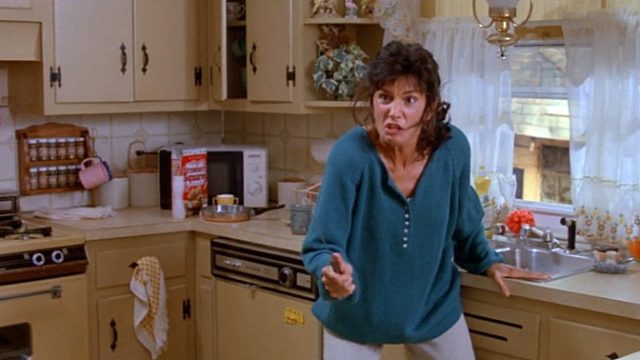 Don't mess with a Mercedes Ruehl character!