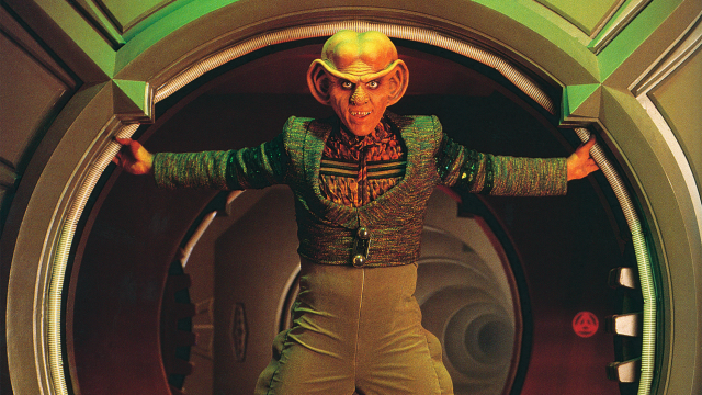 But seriously, he's Quark.