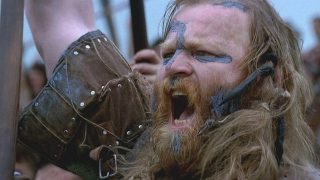 To hell with it, here's him in BRAVEHEART