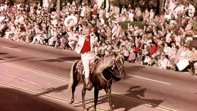 Rex Allen in the Rose Parade!