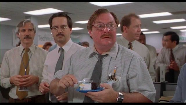 Gift this man a stapler.
